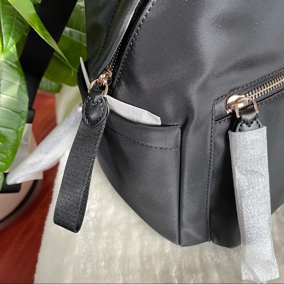 ‼️SOLD‼️ Kate Spade Medium Backpack in Black ✨♠️ - Picture 11 of 13